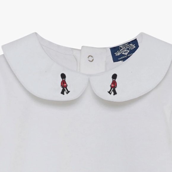 Trotters London Milo Guardsman Bodysuit 3-6M NWT - Picture 2 of 6